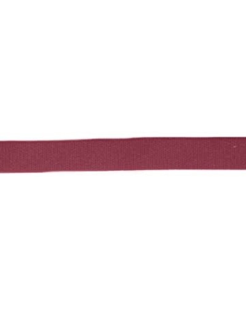 Schouderband glans 10 mm donker rood