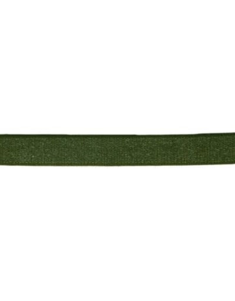 Schouderband glans 10 mm kaki