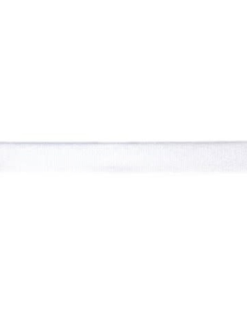 Schouderband uni 15 mm wit