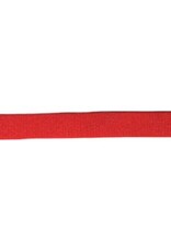 Schouderband uni 15 mm rood