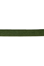 Schouderband uni 15 mm kaki