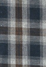 Katia fabrics Viyella  scotch blue brown