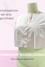 The fashion basement Workshop basiscorsage 15 juni  14u tot 18u