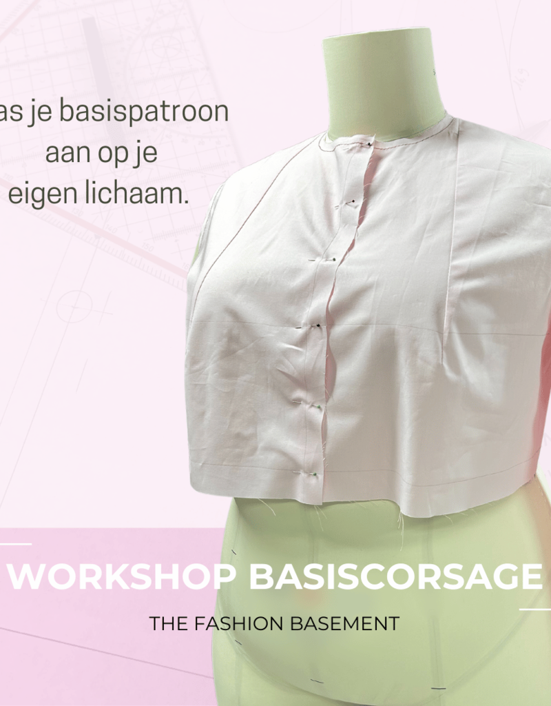 The fashion basement Workshop basiscorsage 15 juni  14u tot 18u