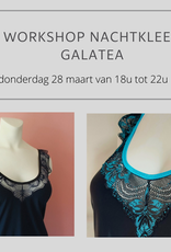 Nachtkleedje : Galatea donderdag 28 maart van 18u tot 22u30