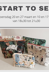 Start to sew  woensdag 20, 27, maart, 10 en 17 april van 18u30 tot 21u30