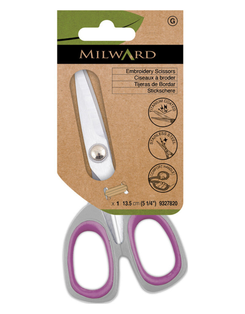 Milward Universele schaar titanium 15 cm