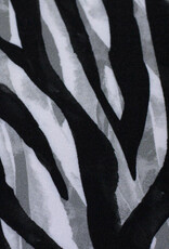 Zebra print viscose