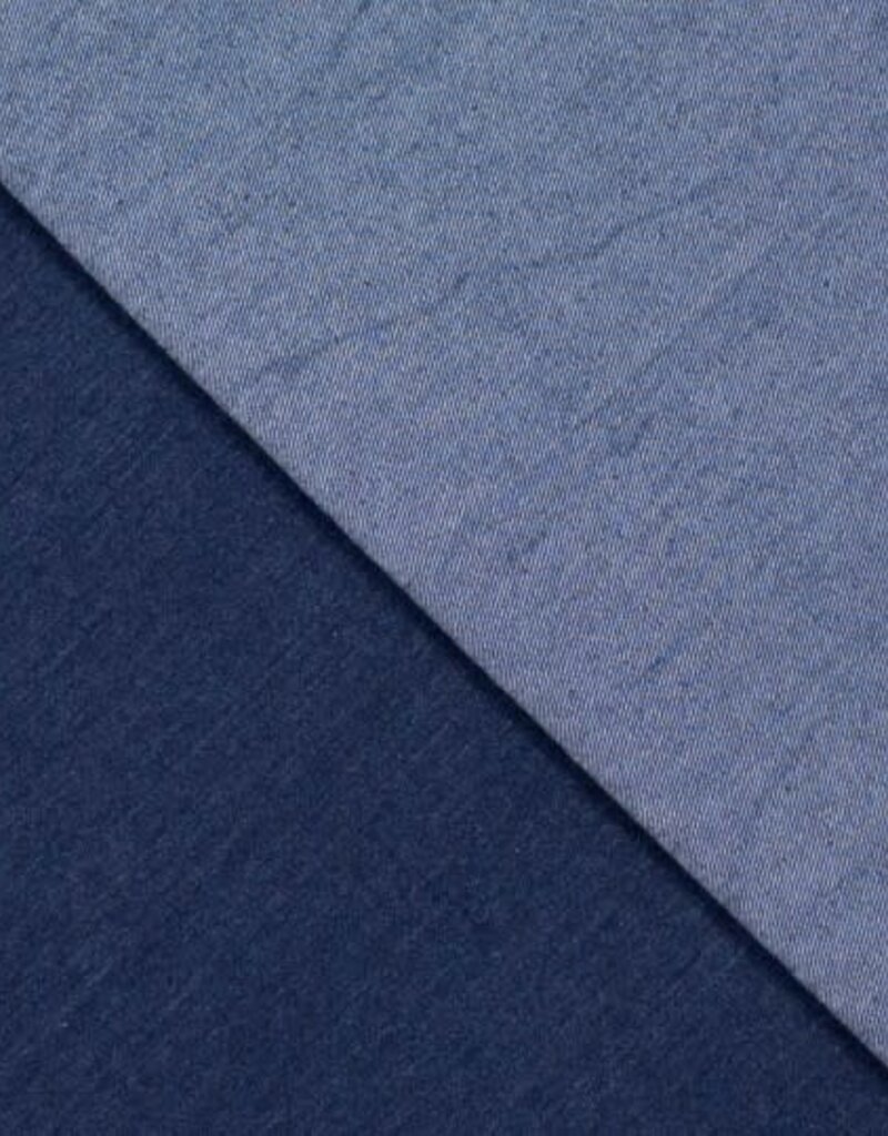 Twill denim  indigo