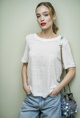 Fibre mood Erica| linnent tricot|off white