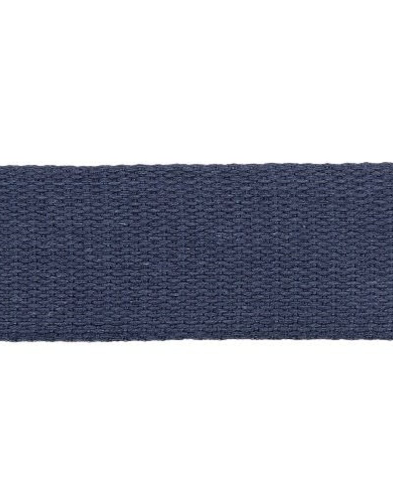 Tassenband 40 mm blauw