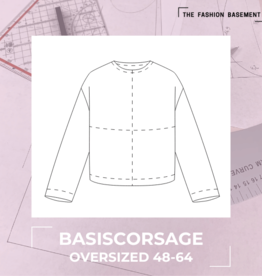 The fashion basement Basispatroon oversized maat 48-64