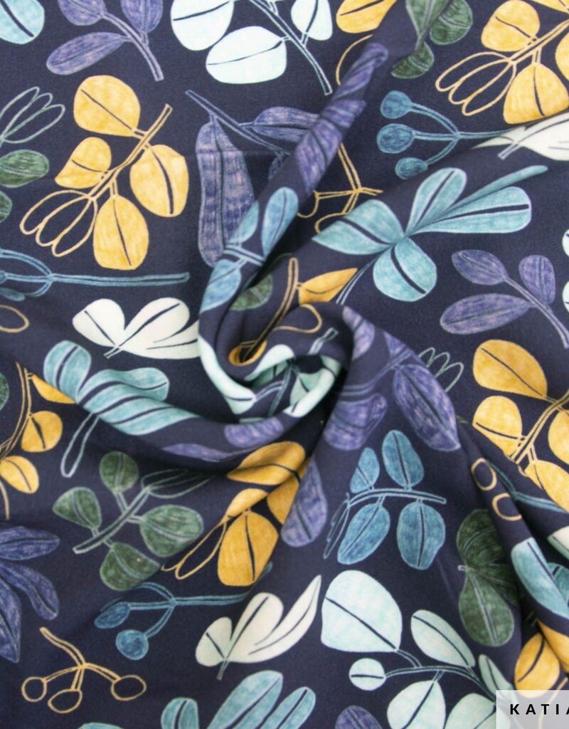 Katia fabrics Ecovero viscose havanna