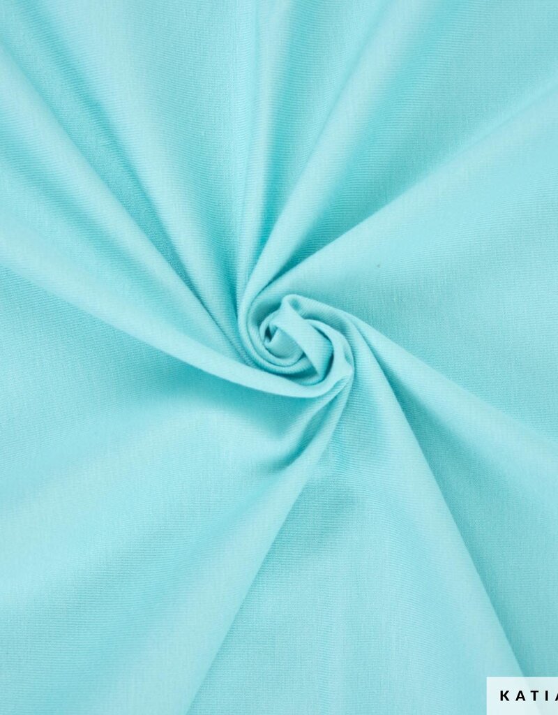 Katia fabrics Tricot turquoise blauw