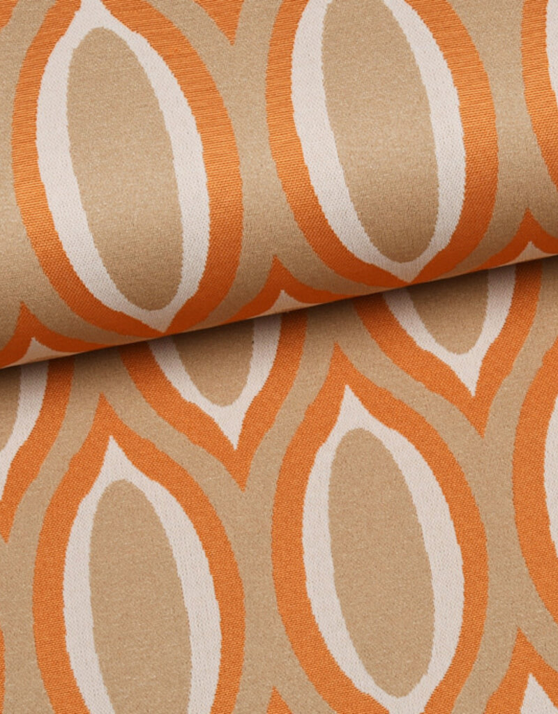 Lisa  jacquard orange