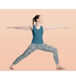 Blossom flower yoga sport lycra