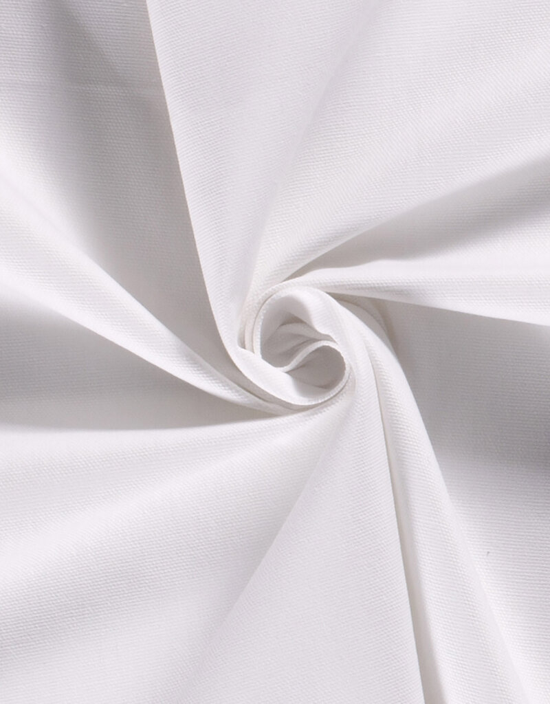 Canvas uni wit