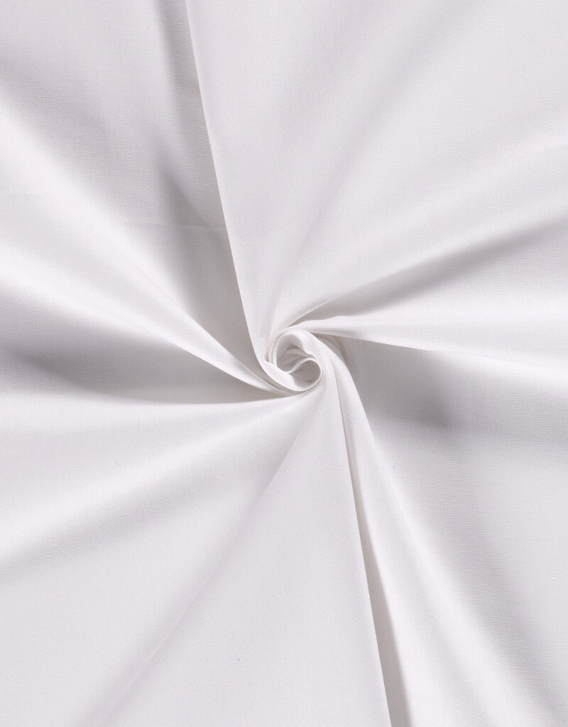 Canvas uni wit