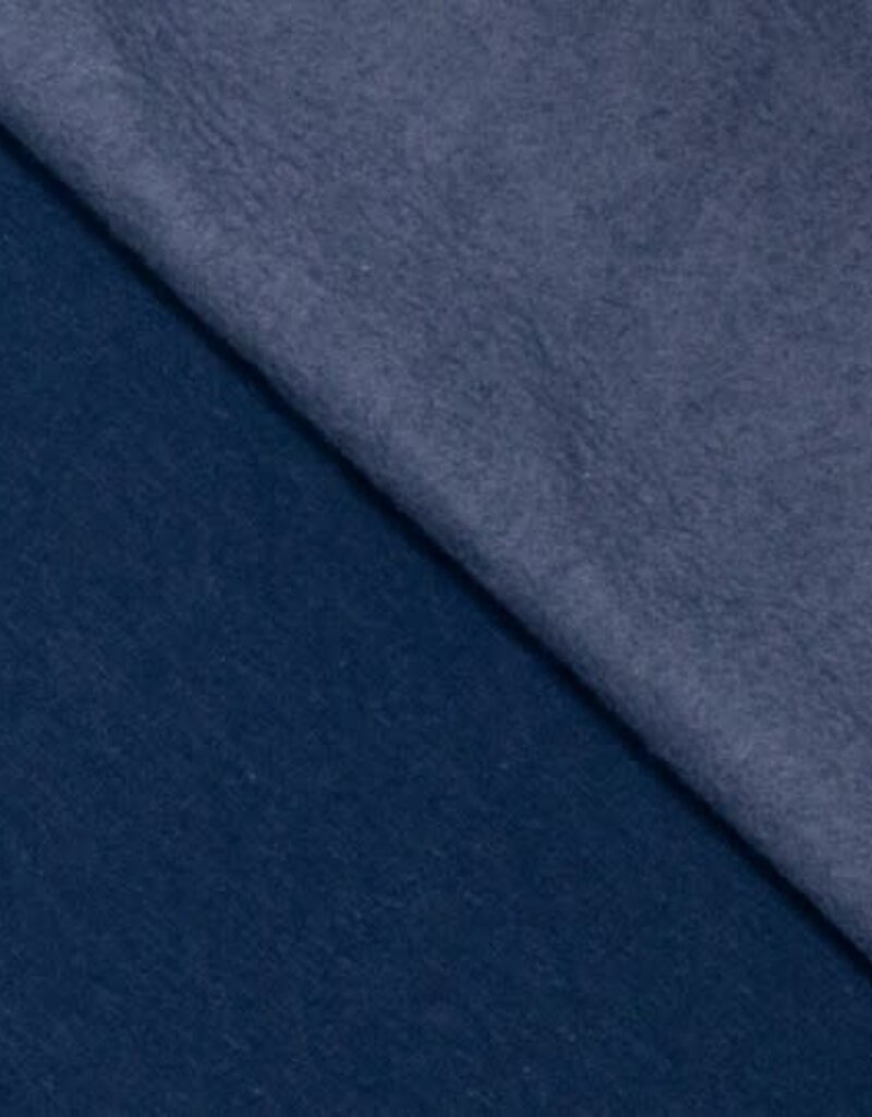 Jogging marine blauw gerecycleerd