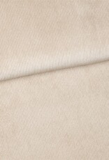 A La Ville Ribfluweel soepelvallend beige