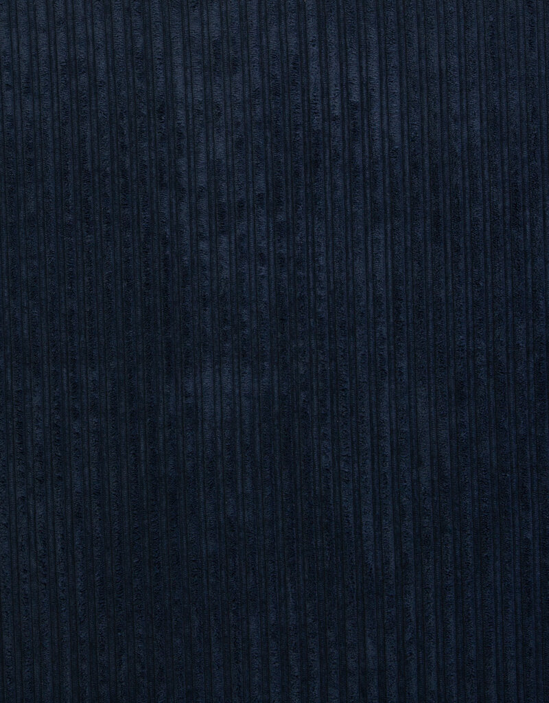 Swafing Cordula corduroy met teddy donker blauw