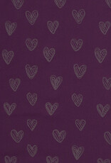 Swafing Softshell reflecterend hartjes bordeaux