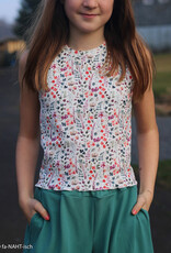 Swafing Ribtricot met bloemen