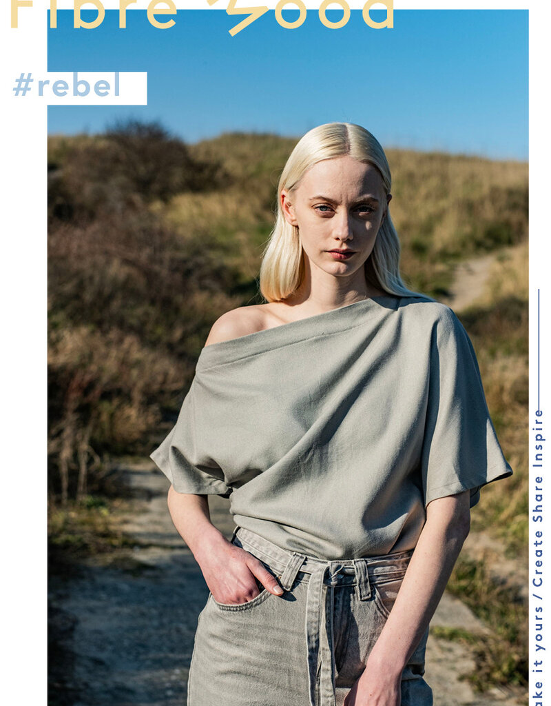 Fibre mood Linnen viscose twill (Rebel)