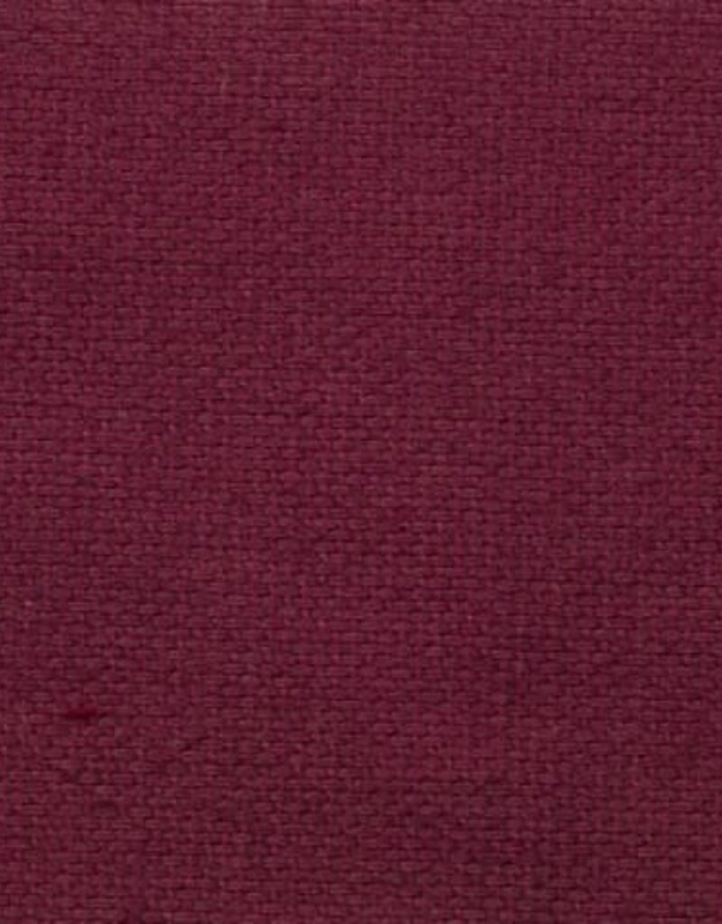 Canvas uni Fuschia rood