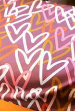 Yoga lycra hearts