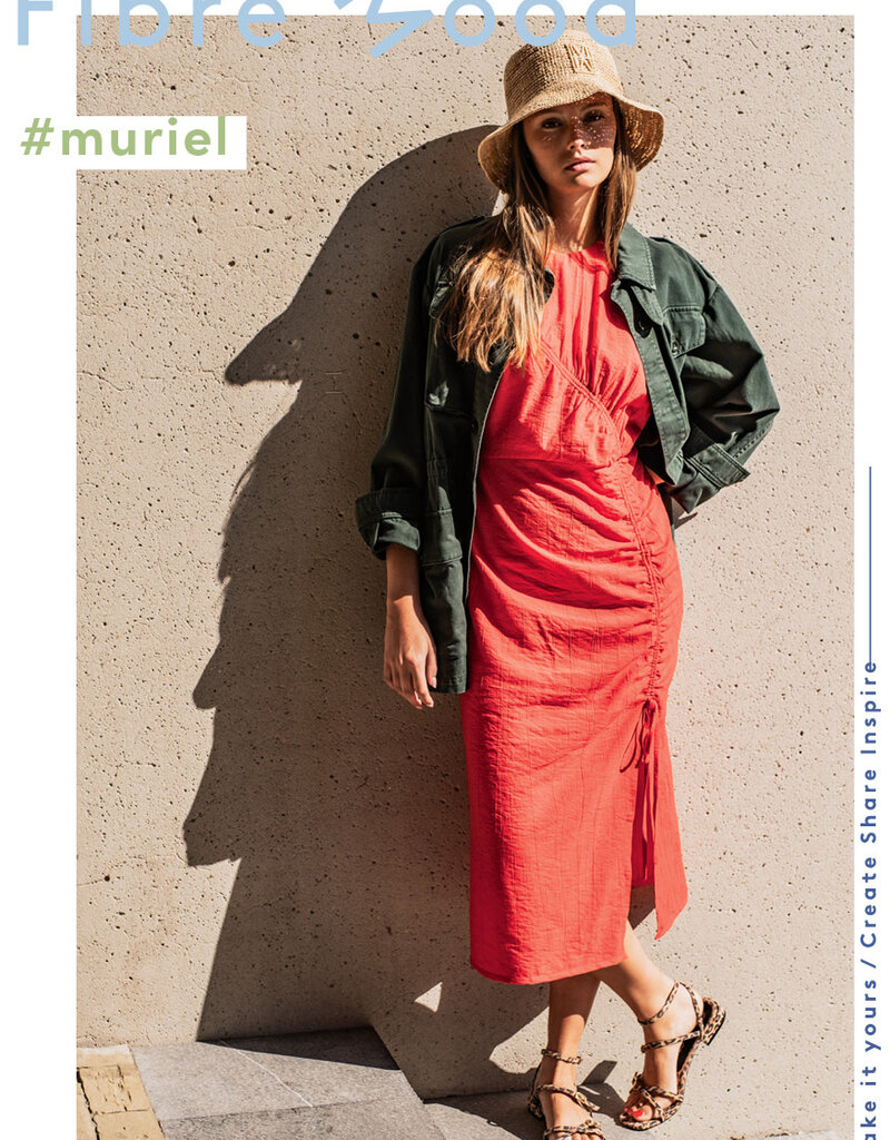 Fibre mood Azure /Murielle summer red