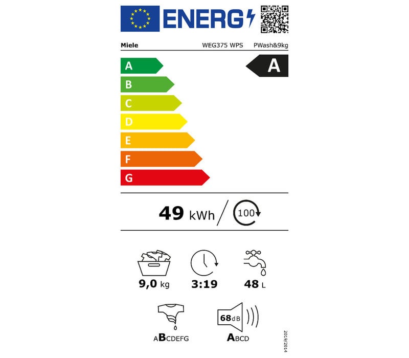 WEG 375 WPS NU HX1 NORDICBLAUW CADEAU OF €100,- CASHBACK