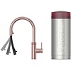 Quooker FLEX ROUND ROSÉ KOPER PRO3
