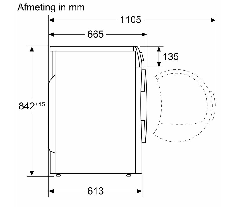 WQ46B2C9NL extraKlasse NU € 100,- CASHBACK EN 5 JAAR GARANTIE