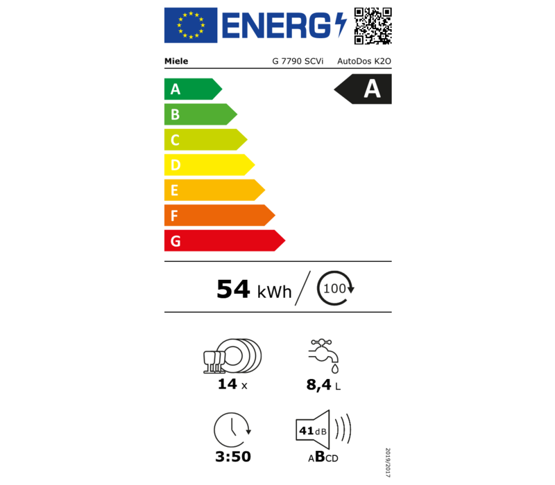 G 7790 SCVI K20 NU €125,- CASHBACK