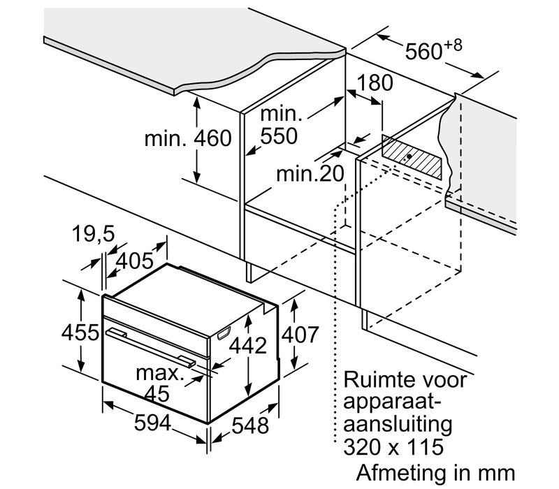 CS736GCB1F extraKlasse NU 5 JAAR GARANTIE