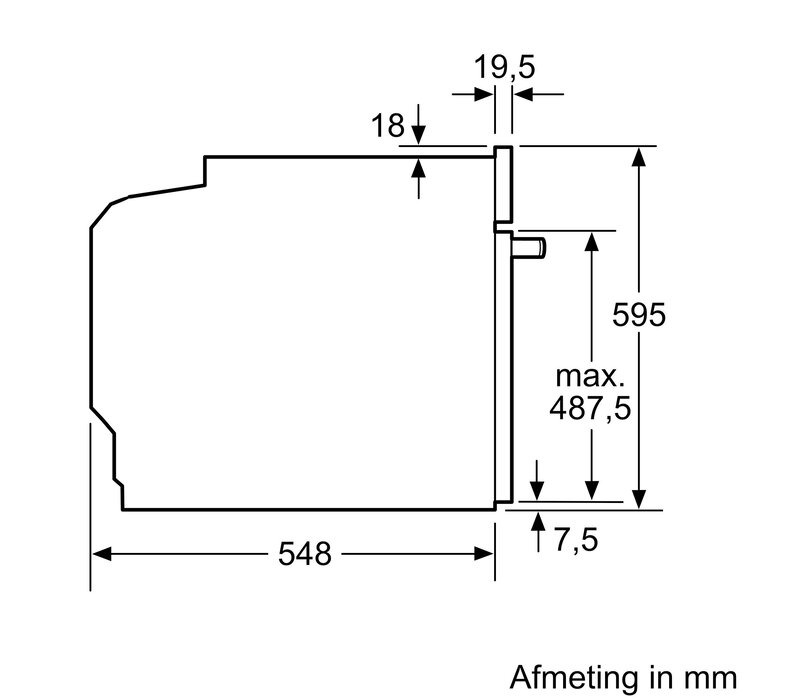 HS736GDB1 extraKlasse NU 5 JAAR GARANTIE
