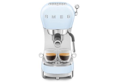 Smeg ECF02PBEU pastelblauw NU € 50,- CASHBACK
