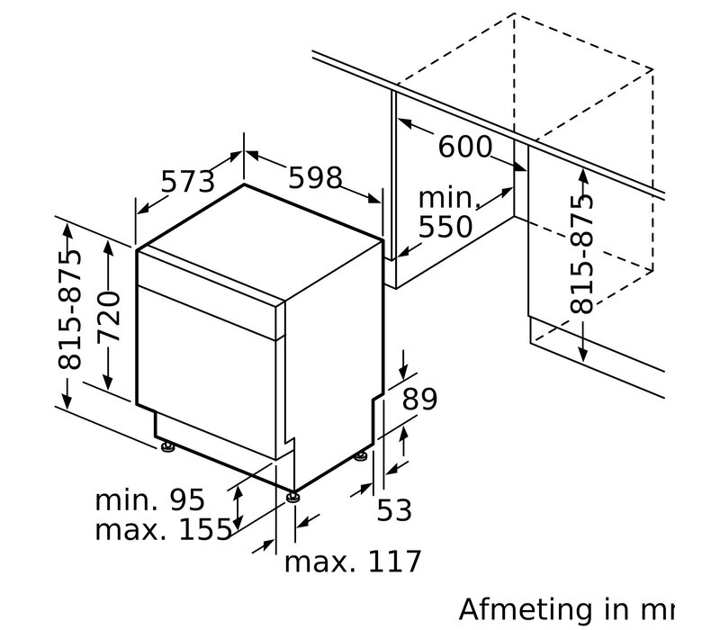 SN15ES06CS extraKlasse NU € 75,- CASHBACK EN 5 JAAR GARANTIE
