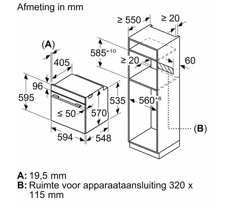 HB314GOS3 extraKlasse NU 5 JAAR GARANTIE
