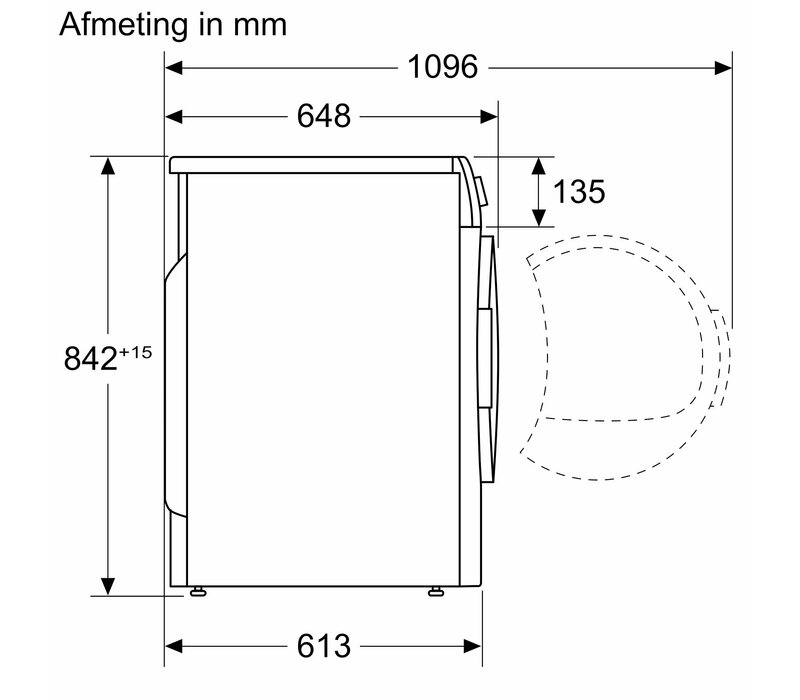 WQ32J209NL extraKlasse NU € 75,- CASHBACK EN 5 JAAR GARANTIE
