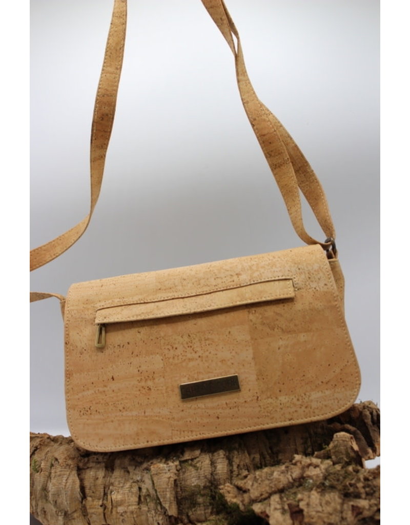 cork messenger bag