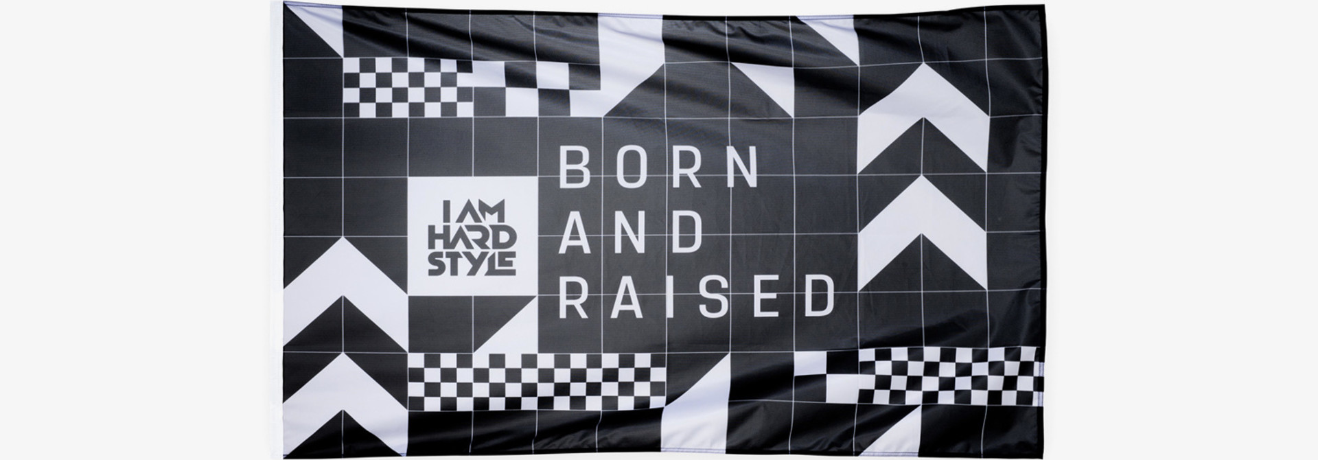 Born & Raised Flag - Pattern