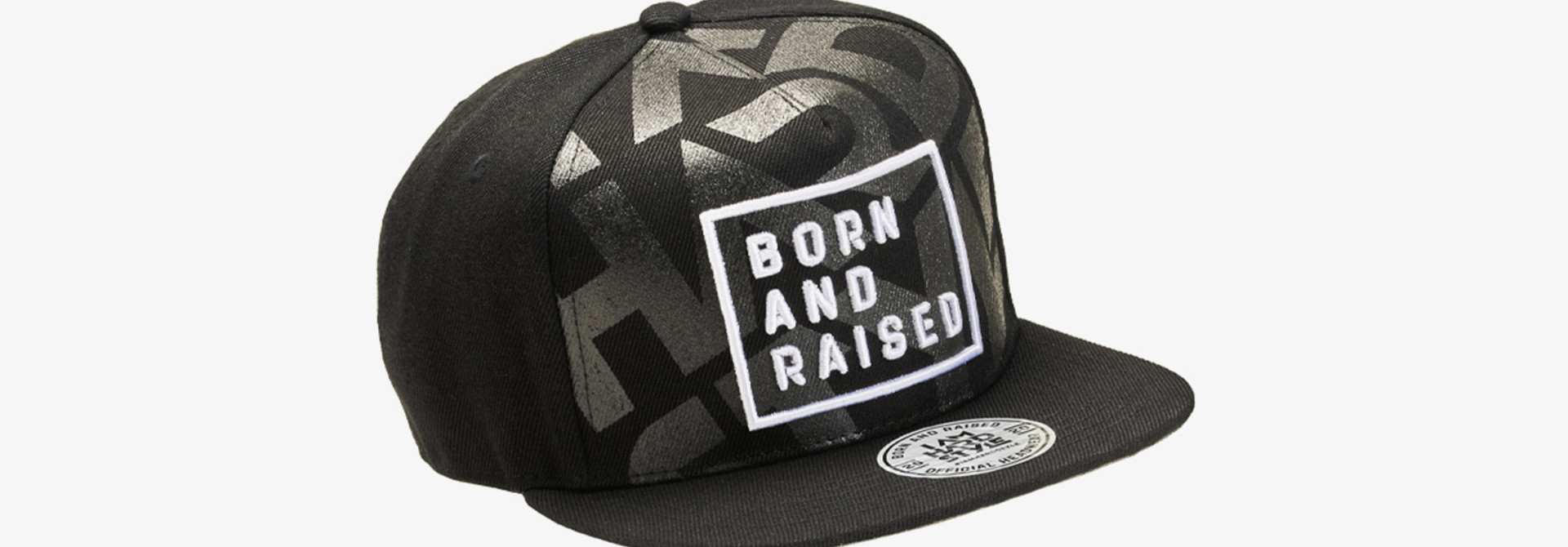 Born & Raised Snapback - Logo