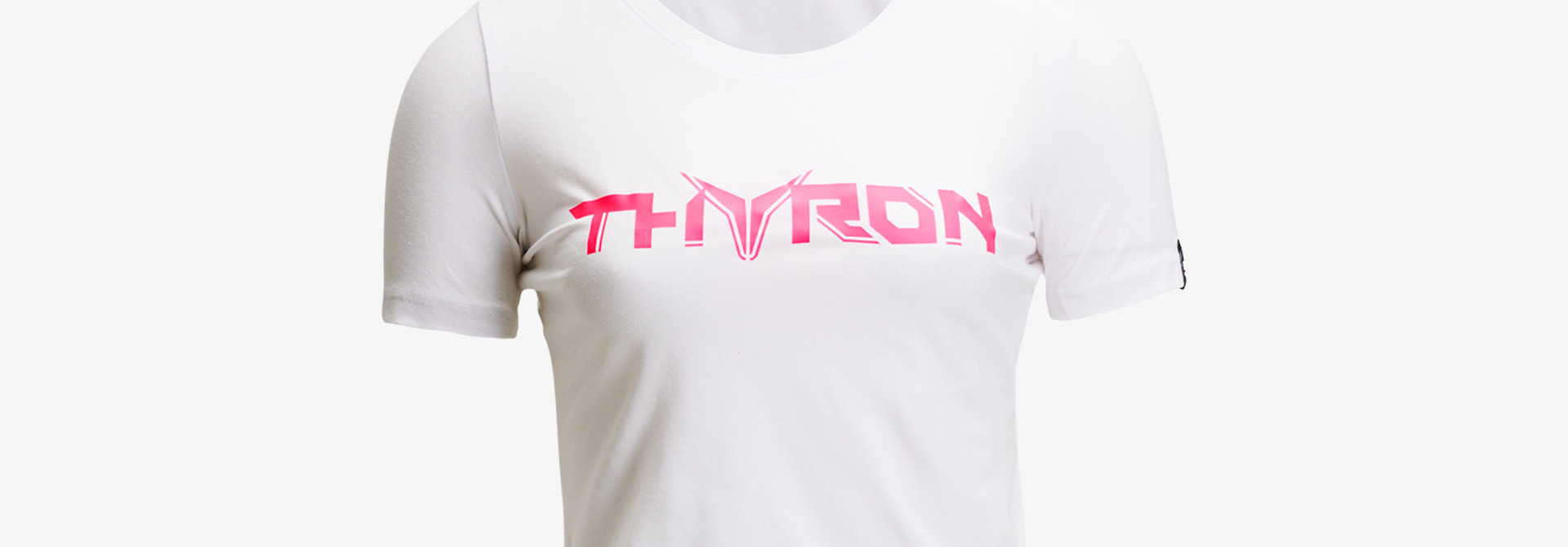 Thyron - Crop Top - White