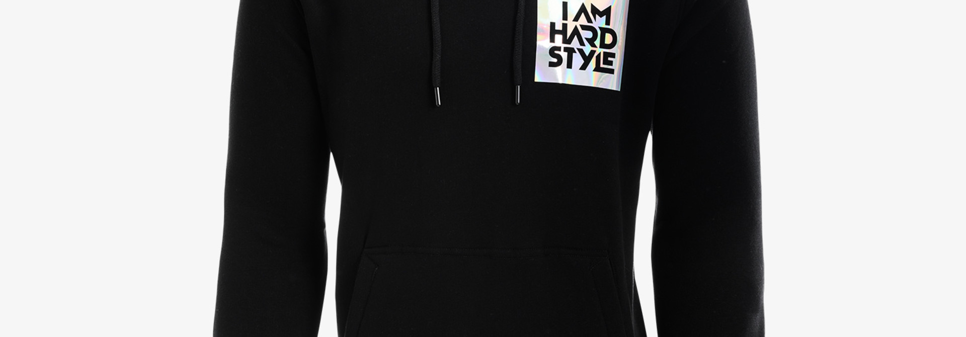 Hoodie – Holographic Logo - I AM HARDSTYLE Shop