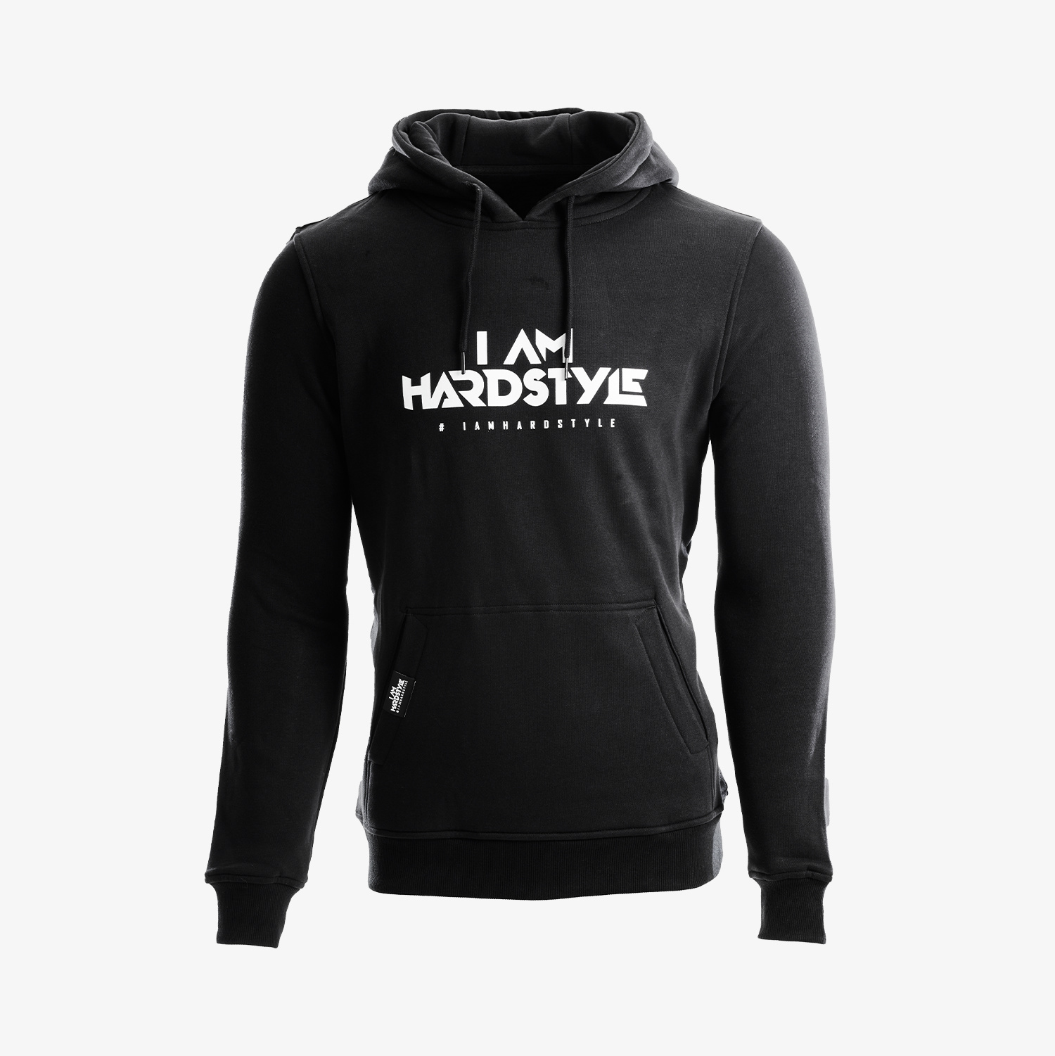 Hoodie (Black/White) - Logo-1