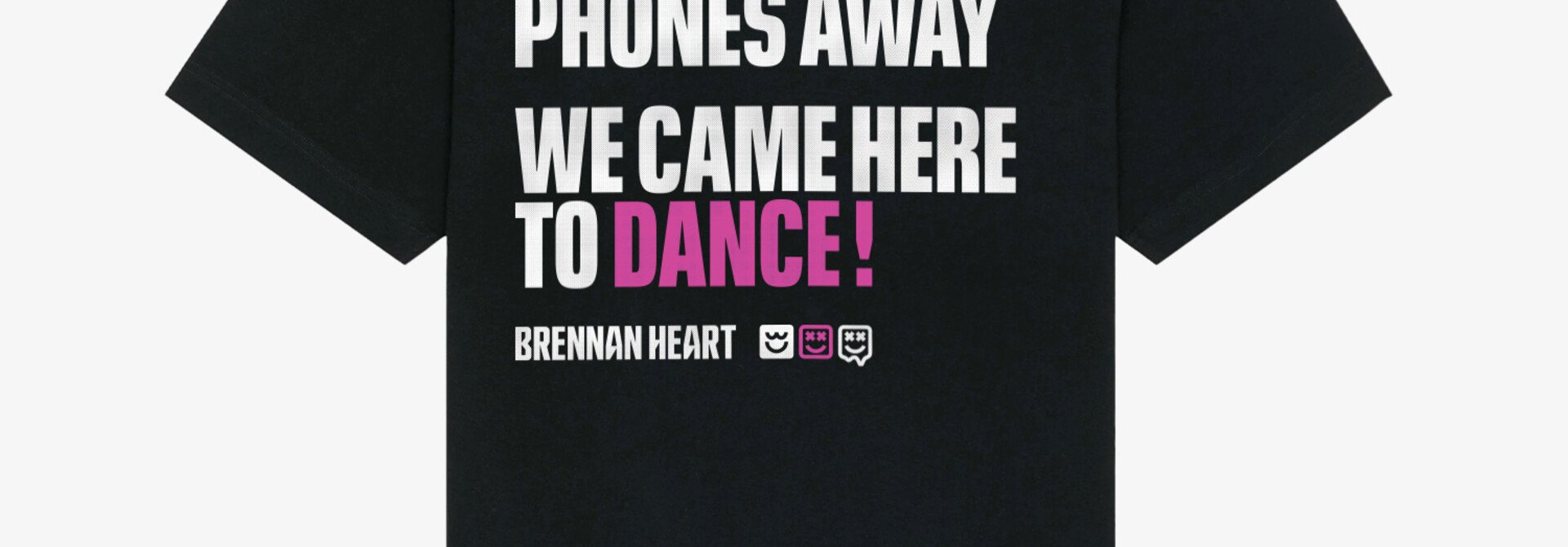 Phones Away & Dance - T-shirt