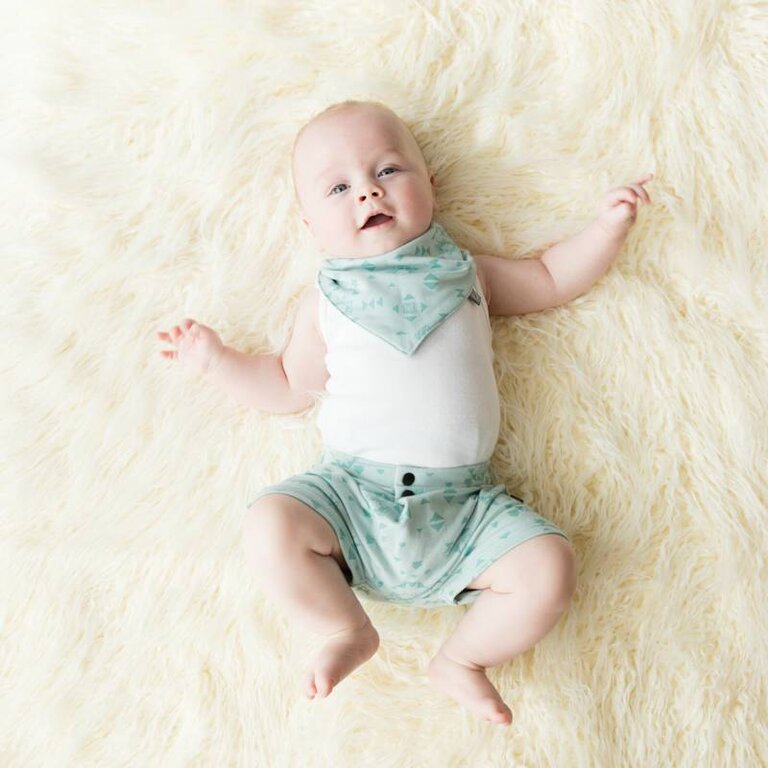 tinymoon Nya Nyo mint / folded closure short