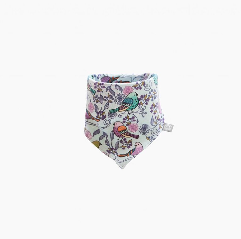 tinymoon Breezy Birds blue / slab bandana sjaal